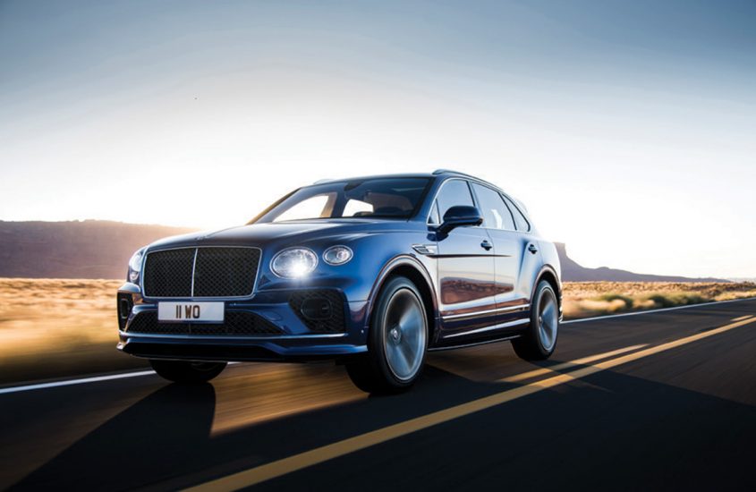 THRILLS ON TAP COME COURTESY OF BENTLEY’S NEW BENTAYGA